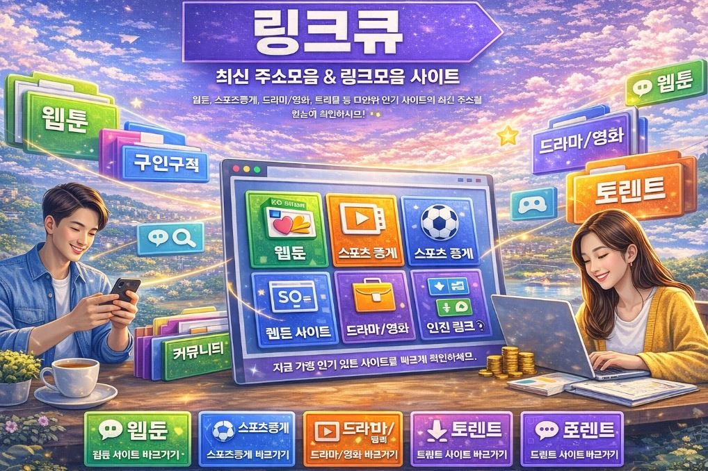 링크큐 주소모음 링크모음 사이트모음 최신 사이트 안내